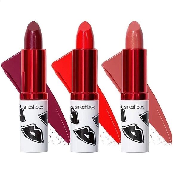 NWT Smashbox Be Legendary Lipstick Trio Set - Picture 3 of 6